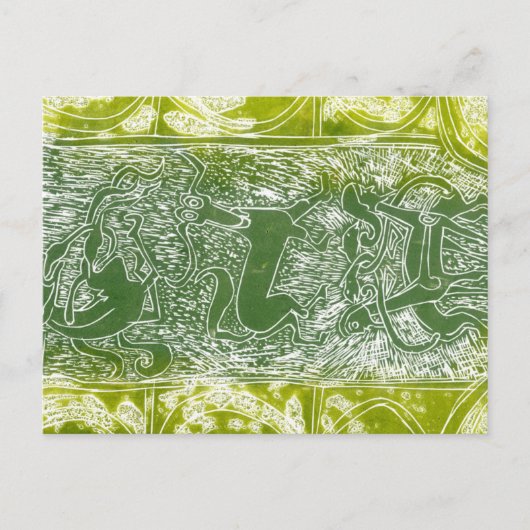 アバランノの怪物 ポストカード (正面)