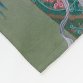 アバロキテシュ日本のバラフリースブランケット フリースブランケット (角)