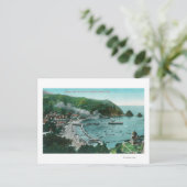 アバロンとベイの空中表示 ポストカード (スタンド正面)