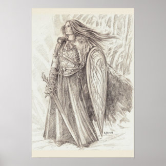 アバロンのシールド巫女 ポスター