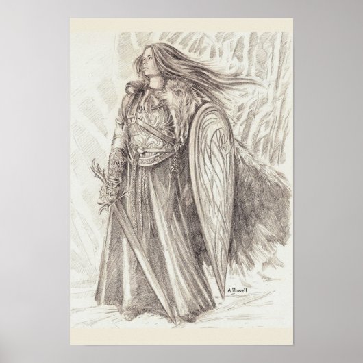 アバロンのシールド巫女 ポスター (正面)