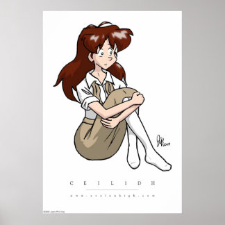 アバロンシーリーキャラクターポートレート ポスター