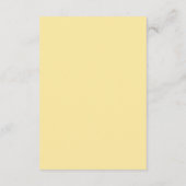 アバロンバターイエロー結婚フローラ詳細 エンクロージャーカード (裏面)