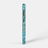 アバロンパアシェルアクアブルー SAMSUNG GALAXYケース (右側面)