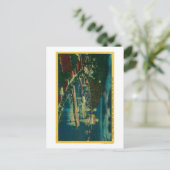 アバロンベイのサンタカタリナで夜の時間 ポストカード (スタンド正面)