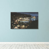 アバロン湾の夜景 キャンバスプリント (インサイチュ (ウッドフロア))
