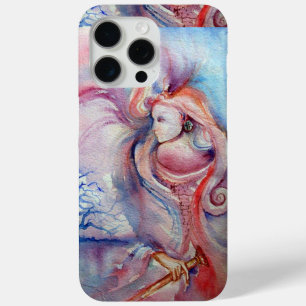 アバロン魔法アンドミステリープンクブルーファンタジー iPhone 15 PRO MAXケース