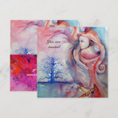 アバロン１、ジェム・レッド 招待状 (正面/裏面)