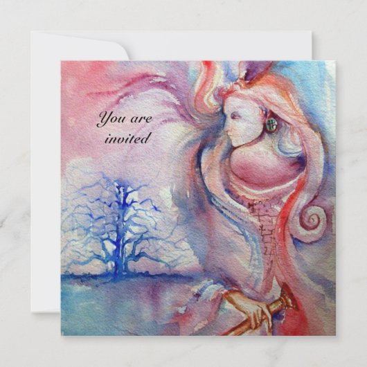 アバロン１、ジェム・レッド 招待状 (正面)