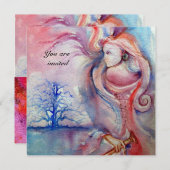 アバロン1, 宝石のような赤 招待状 (正面/裏面)