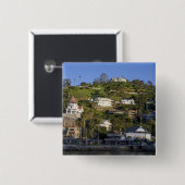 アバロン·カタリーナ島の町 缶バッジ (正面&裏面)