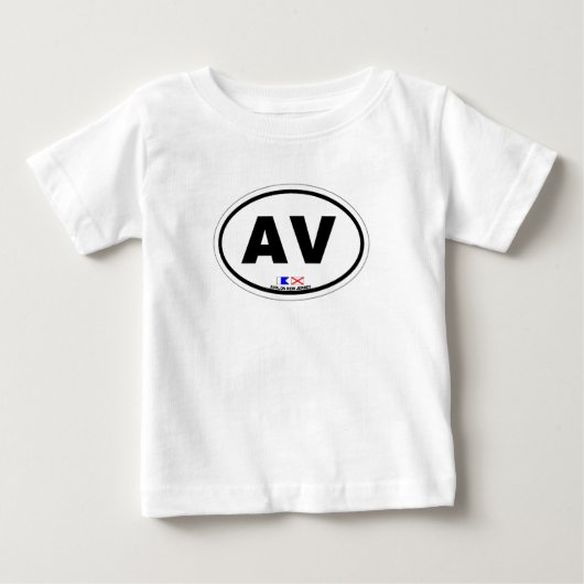 アバロン。 ベビーTシャツ (正面)