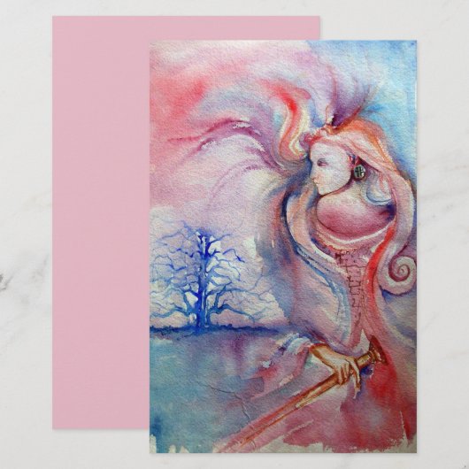 アバロン/魔法と神秘 便箋 (正面/裏面)