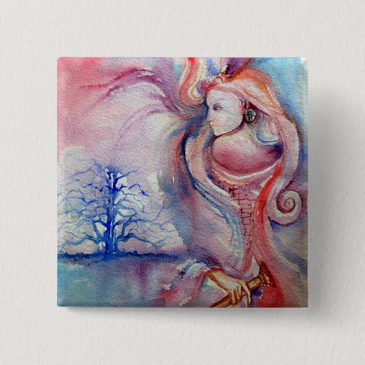 アバロン/魔法と神秘 缶バッジ (正面)