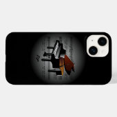 アバンギャルド~楽譜と共に地球を抱えるピアノ~ Case-Mate iPhoneケース (裏面 (横))