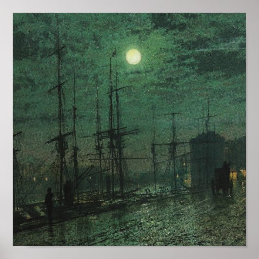 アバンタシア緑の船の港航海の港saili ポスター (正面)