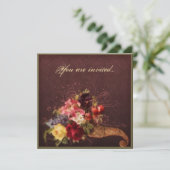 アバンダスの花束 招待状 (スタンド正面)