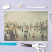 アバーキャンプアイススケートで滑るインアヴィレッジティッシュペーパー 薄葉紙 (クラフト)