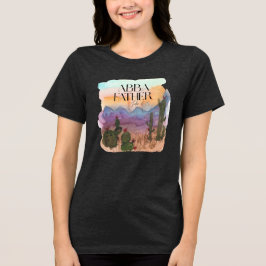 アバ・ファーザー水彩画 トライブレンドTシャツ