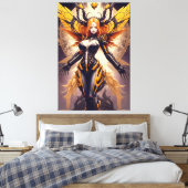 アパイア – Queen Bee 004 キャンバスプリント (インサイチュ (寝室))