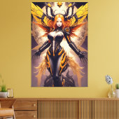 アパイア – Queen Bee 004 キャンバスプリント (インサイチュ (リビング))