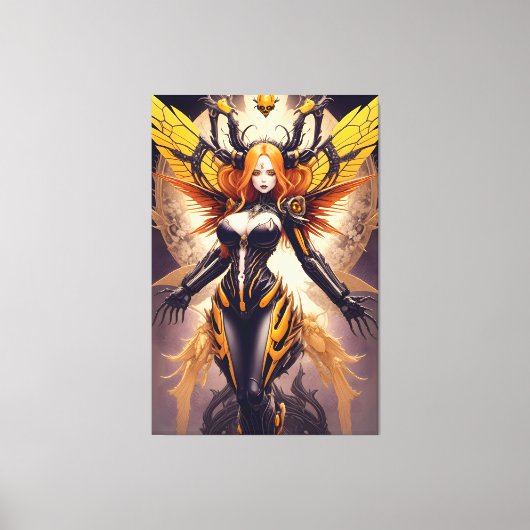 アパイア – Queen Bee 004 キャンバスプリント (正面)