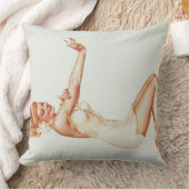 アパインアップガールアートバイアルベルト・ヴァーガス クッション (ブランケット)