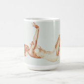 アパインアップガールアートバイアルベルト・ヴァーガス モーフィングマグカップ (中央)