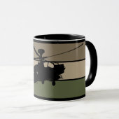 アパッシュのヘリコプター マグカップ (正面右)