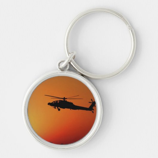 アパッシュのヘリコプターKeychain キーホルダー (正面)