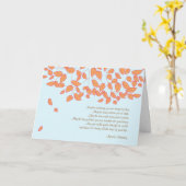 アパッシュの天恵の挨拶状 カード (黄色い花)