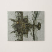 アパッシュの攻撃用ヘリコプター ジグソーパズル (横)