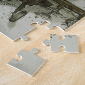 アパッシュの攻撃用ヘリコプター ジグソーパズル (側面)