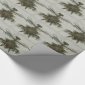 アパッシュの攻撃用ヘリコプター ラッピングペーパー (角)