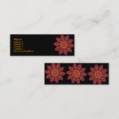 アパッシュの星のプロフィールカード スキニー名刺 (正面/裏面)