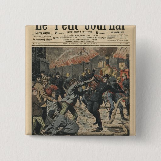 アパッシュの達成 缶バッジ (正面)