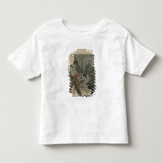 アパッシュはパリのための迷惑です トドラーTシャツ (正面)
