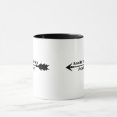 アパッチの勇気 不屈の矢 コーヒーマグ マグカップ (中央)