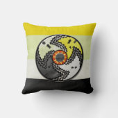 アパッチプライド先住民アメリカントライバル クッション (裏面)