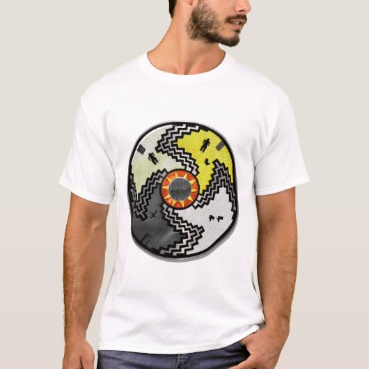 アパッチプライド先住民アメリカントライバル Tシャツ (正面)