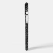 アパッチ及びジェロニモ駆動モータ車白黒 Case-Mate iPhoneケース (裏面 / 左)