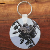 アパッチ攻撃ヘリコプター キーホルダー (正面)