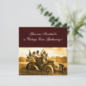 アパッチ族とジェロニモが自動車を運転 招待状 (スタンド正面)