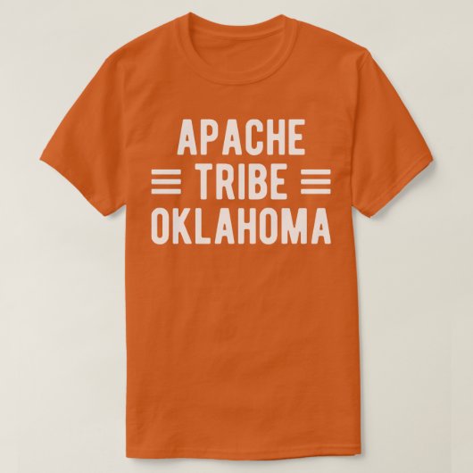 アパッチ族オクラホマ1 Tシャツ (デザイン正面)