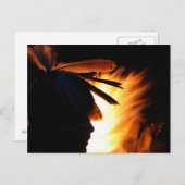 「アパッチ火災」 ポストカード (正面/裏面)