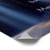 アパッチ結婚の賛美川の水秋 ポスター (角)