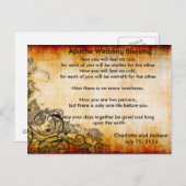 アパッチ結婚の賛美旧紙2 ポストカード (正面/裏面)