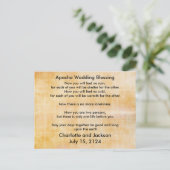 アパッチ結婚の賛美旧紙3 ポストカード (スタンド正面)