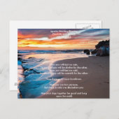 アパッチ結婚の賛美海 ポストカード (正面/裏面)