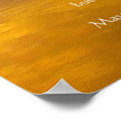 アパッチ結婚の賛美金ゴールド海岩 ポスター (角)